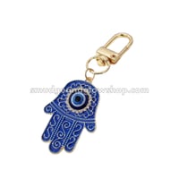 Image 11 of Evil Eye Hamsa Keychain 
