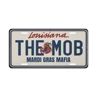 Image 2 of The Mob (Mardi Gras Mafia) Vanity license plate
