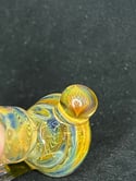 UV Citrine Accented 18mm 4 Hole Slide