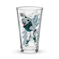 Image 1 of Philadelphia Gridiron Dead Pint Glass