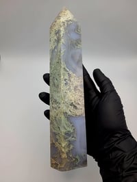 Image 3 of Moss Agate Large Crystal Tower - 3 Styles