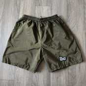 Image of Olive 'Simple Things' Nylon Shorts