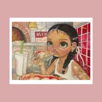 Out for Pizza Print