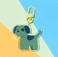 'Clay' doggi Charm