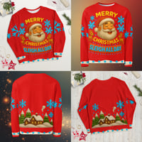 Image 5 of  Merry Christmas “Sleigh All Day” Unisex Sweatshirt