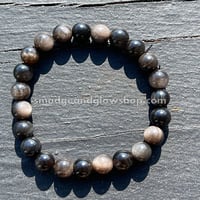 Image 1 of Silver Obsidian Bracelet (Just 1 left!) 
