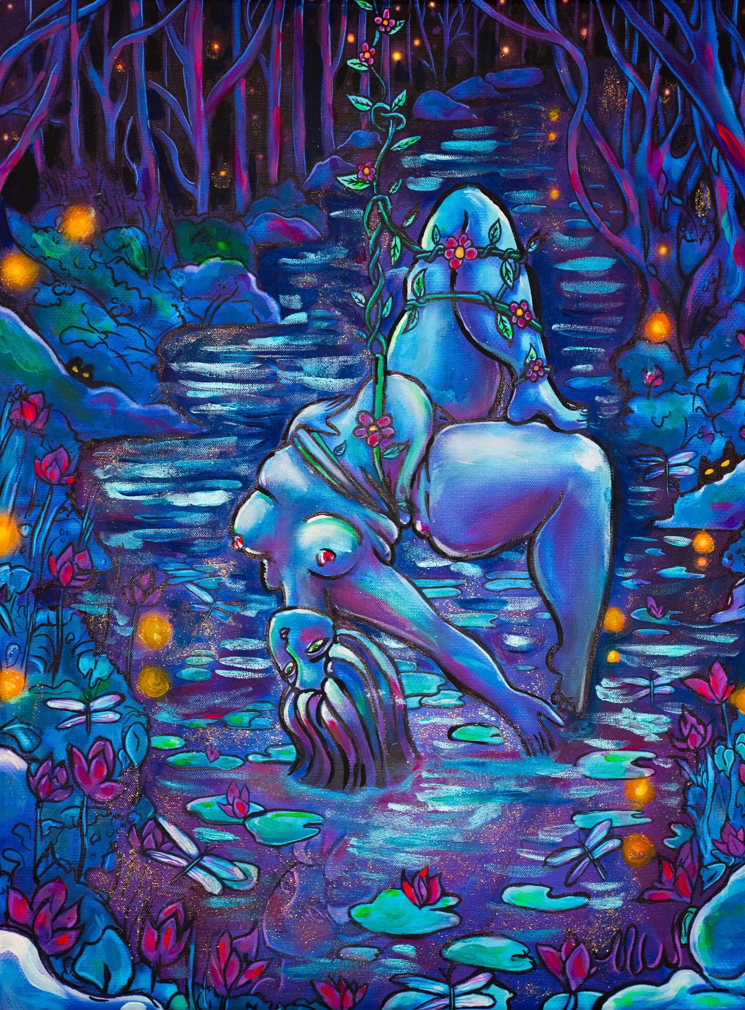 Image of The Softest Thing in The World/ Mixed Media