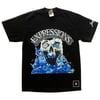 "Blue Eyez" Oversized -Diamond Eyez Graphic Tee