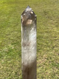 Image 4 of Large Smoky Quartz Generator With Rainbows #1360