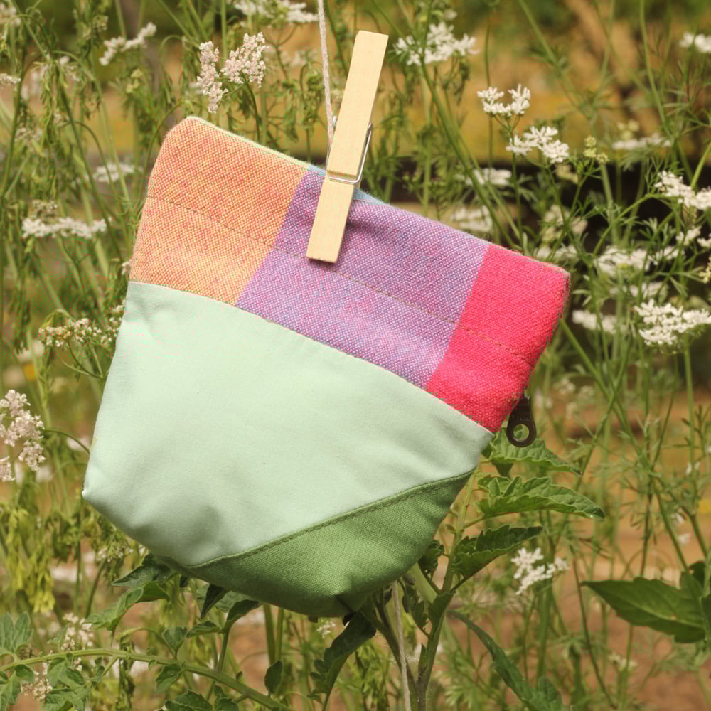 Image of Small Quilted Pouches // The Sunshine Gang batch o Pockey Pals