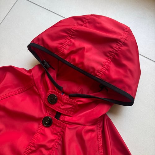 Image of Moncler Nylon Hooded Jacket, Size Medium