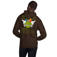 Image 14 of theRainbowAngel Revelation 1-2 Back Unisex Hoodie Not Zip-up!