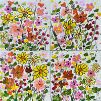 Image 1 of Sketchy Autumn Blooms ON SALE