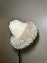 Image 2 of Desire, Unisex Khaki Fur Hat