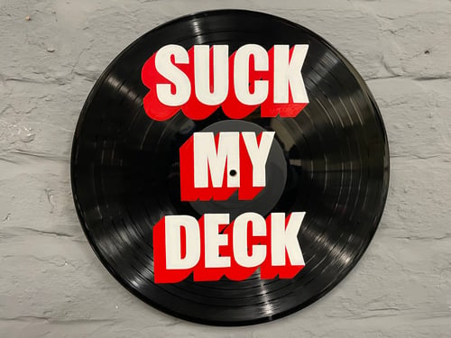 Image of Suck My Deck 12 Inch Vinyl Red/White