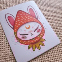 Image 2 of Carrot Bunny sticker