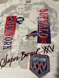 Image 2 of 1990 NY Giants Buffalo Bills Super Bowl AOP (XL)