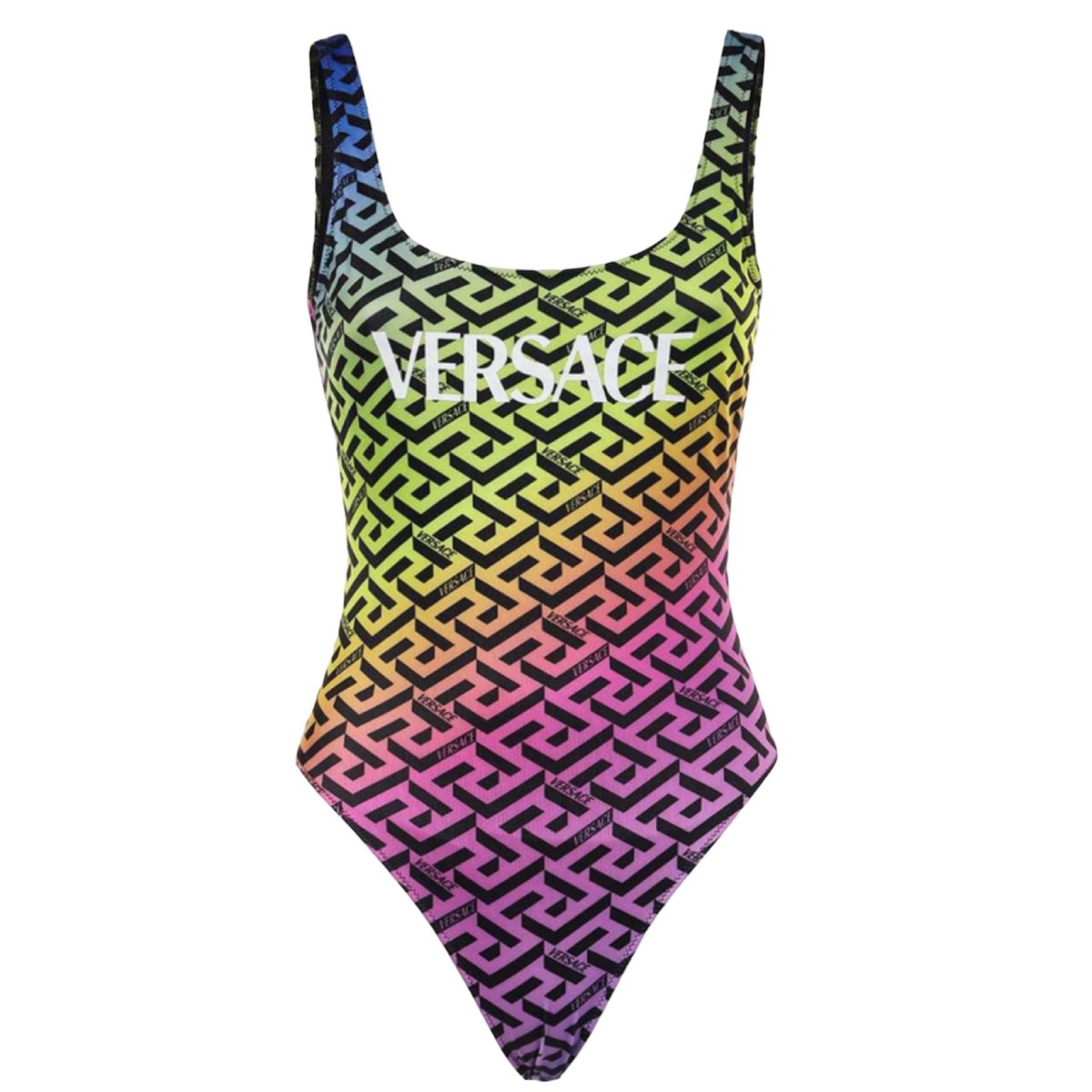 Colorful One Piece Swimsuit Xl Flyluxchic