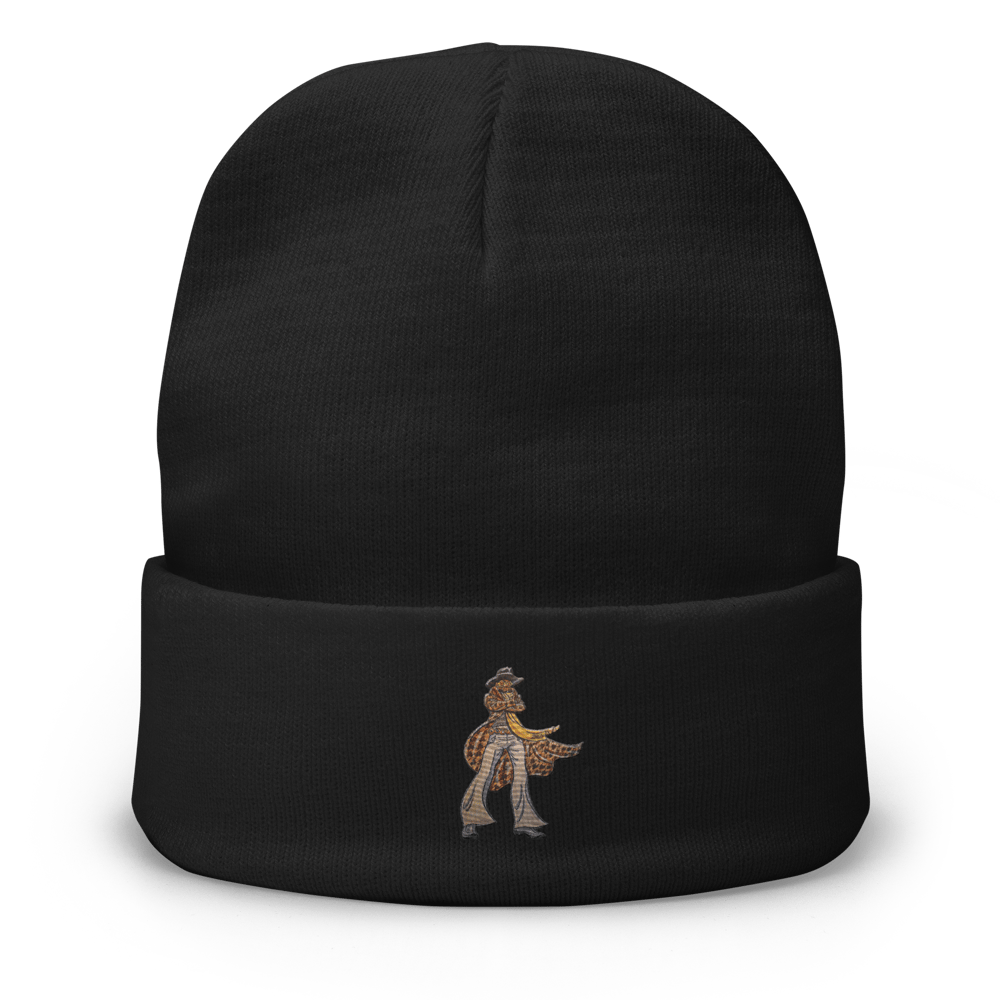 "SalvadorAudi" SLO Embroidered Beanie [ART ILLUSTRATED BY GREGORY HAWKINS]