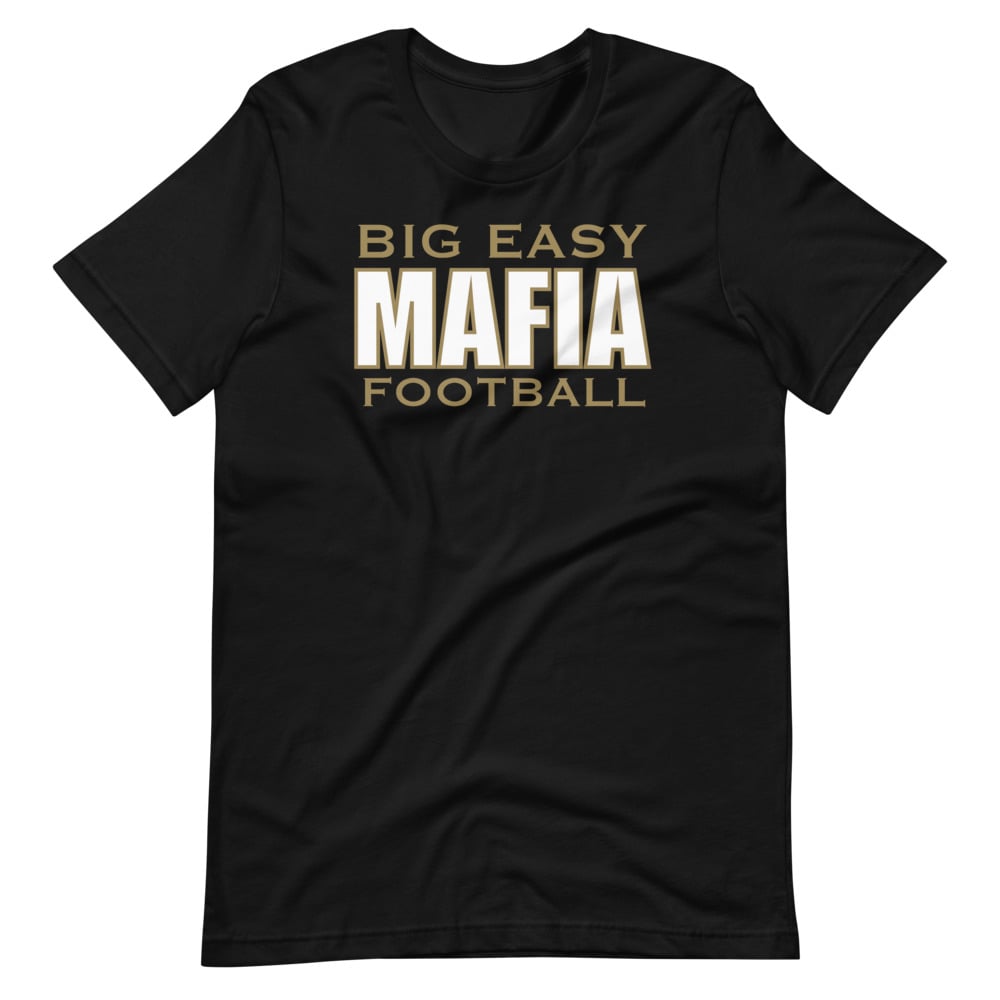 Image of Big Easy Mafia Football Tshirt (Unisex)