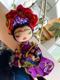 Image 5 of RESERVED FOR ALLISON FRIDA INSPIRED ART DOLL MEDIUM