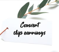 earring conversion