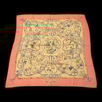 Hermès Cashmere Shawl  "Pierres d'Orient et d'Occident" by Zoé Pauwels 140cm