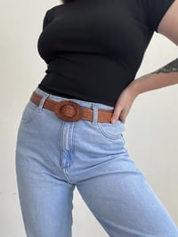 Image 2 of Vintage African leather belt 