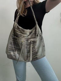 Image 2 of 00s leather gray bag 