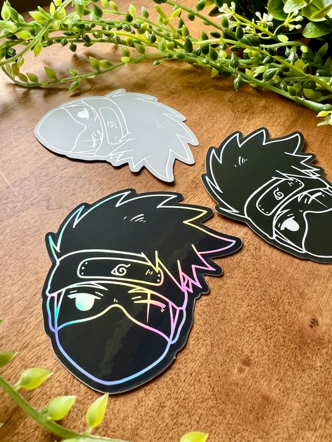 Kakashi Holo Stickers