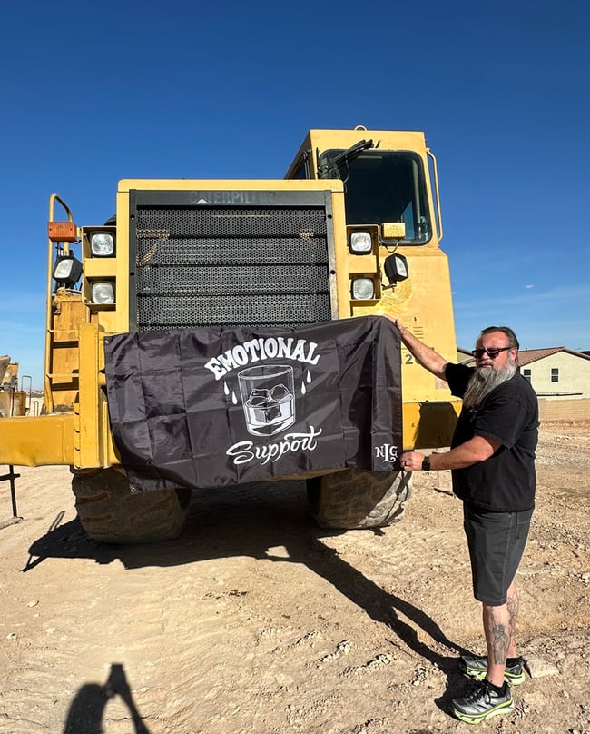 Emotional Support Flag