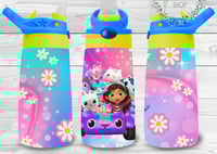 gabby dollhouse 12oz drink bottle 