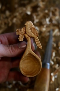 Image 3 of Long Tailed Tit Coffee Scoop. 