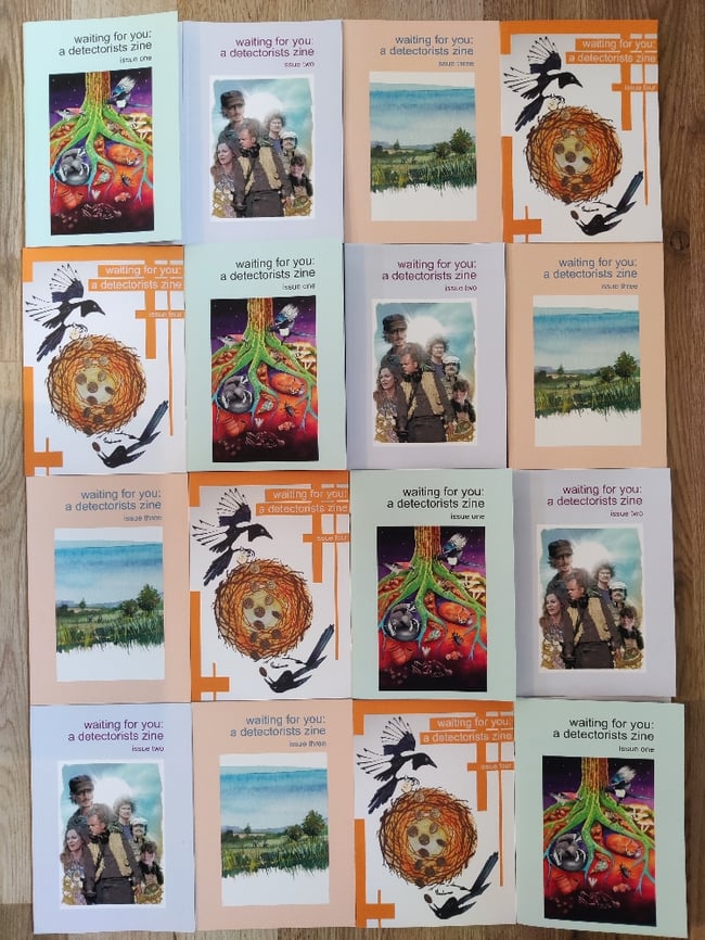 Waiting for You: A Detectorists Zine bundle