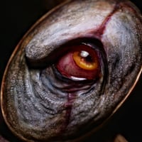 Image 19 of Pennywise Eye glow in the dark pendant OOAK