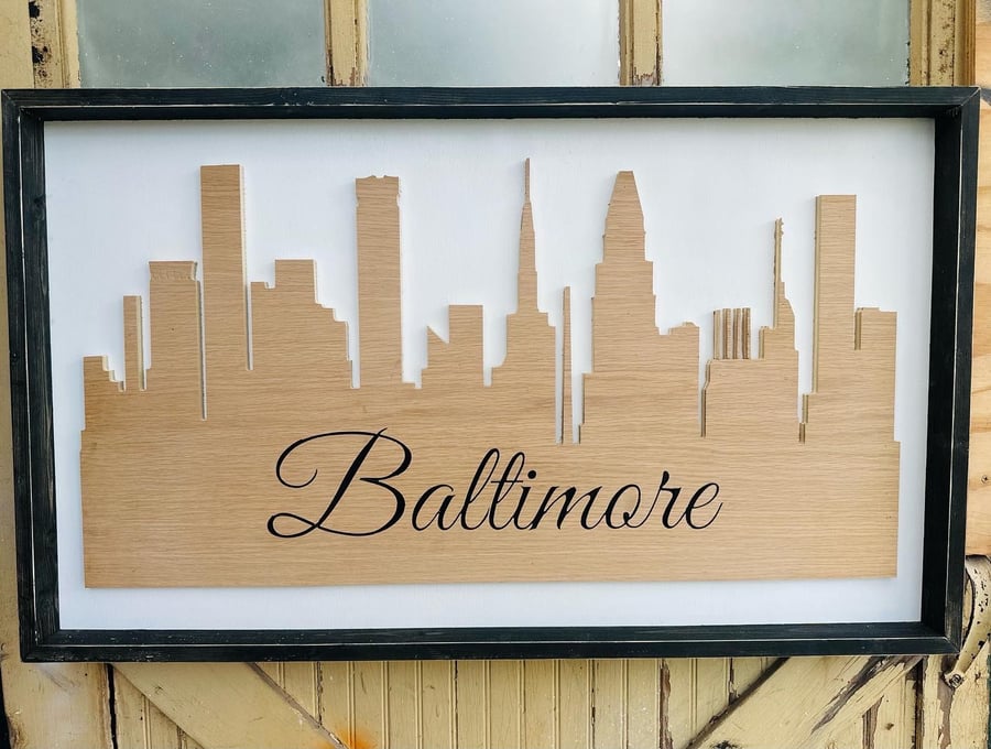 Image of City Skyline wall art