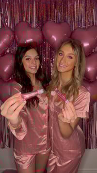 Image 4 of  “Strawberry Frosting” BLINGALISCIOUS Pink Glitter Gloss!