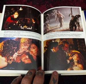 Image of Bram Stoker’s Dracula Movie Hardcover Book RARE