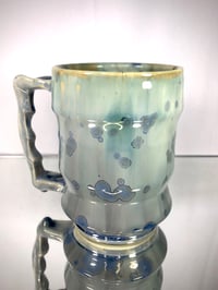 Image 2 of Soft blue shapely mug