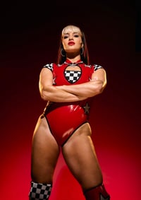 RING WORN RED ONE PIECE GEAR