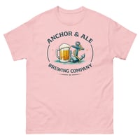 Image 1 of Anchor & Ale Brewing Company T-Shirt | Nautical Beer Graphic Tee