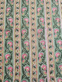 Image 2 of Namaste fabric Coupon frise verte