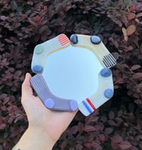 Image 3 of Fused Glass sock mirrors