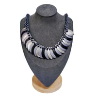 Image 2 of Monochromatic Scale Necklace