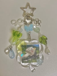 Image 1 of toro clover photo frame keychain