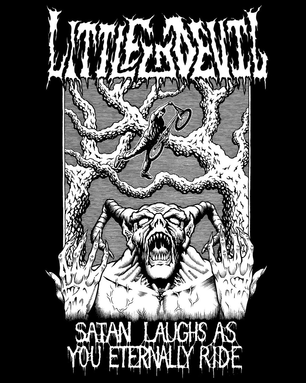 Satan Laughs T-shirt