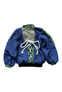 Image 1 of blue bomber jacket ジャケット