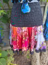 Image 1 of Mini panel skirt Black