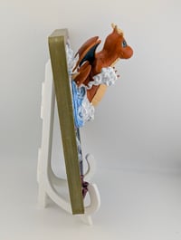 Image 4 of Dragonite Handpainted Pokemon TCG 3D Wall Art