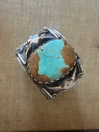 Image 7 of #8 Turquoise Cowboy Cuff